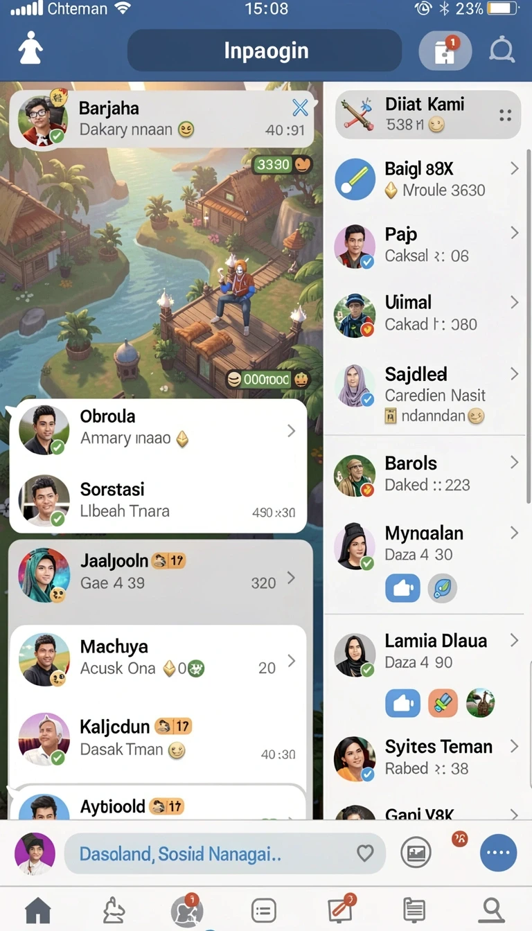 Beragam pilihan permainan menarik dalam aplikasi Review Aplikasi wait.